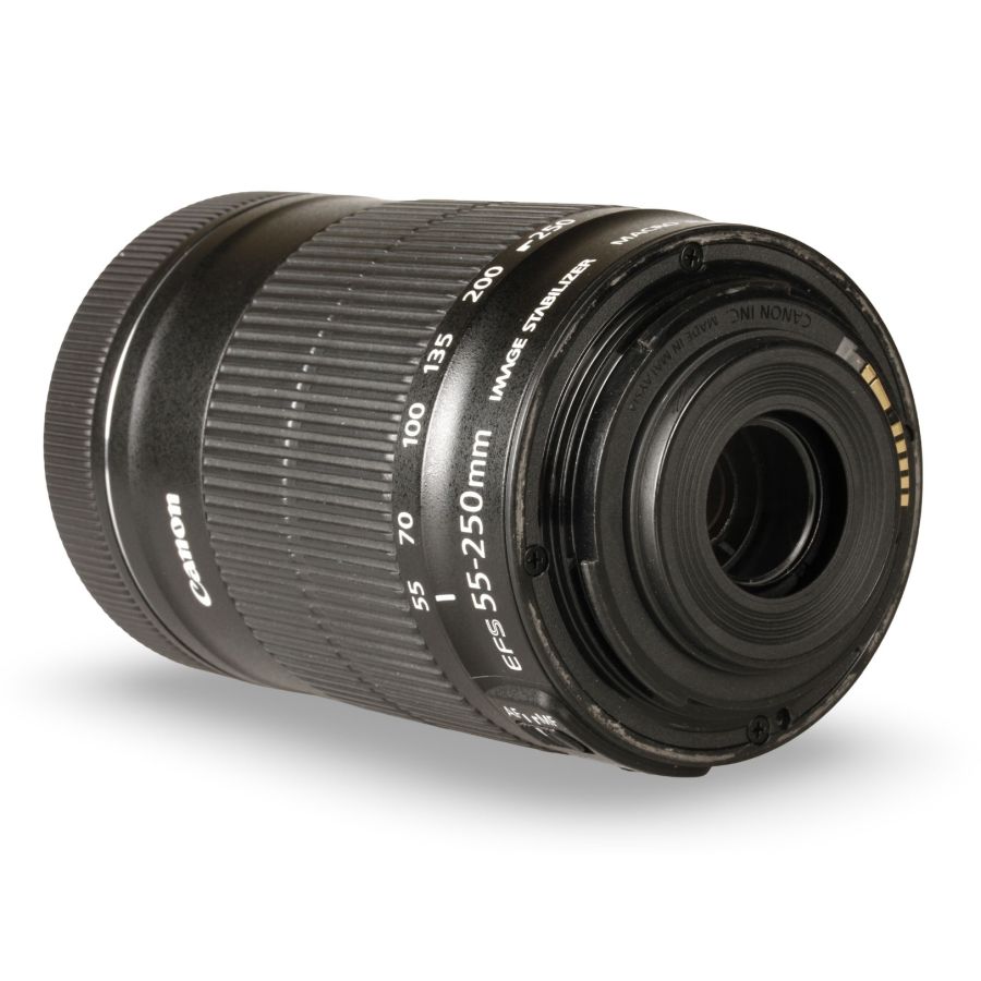 Objetiva Canon EF-S 55-250mm f4-5.6 IS STM- USADA