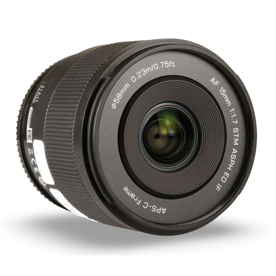 Objetiva Viltrox 15mm F1.7 STM Asph ED IF p/ Sony E - USADA