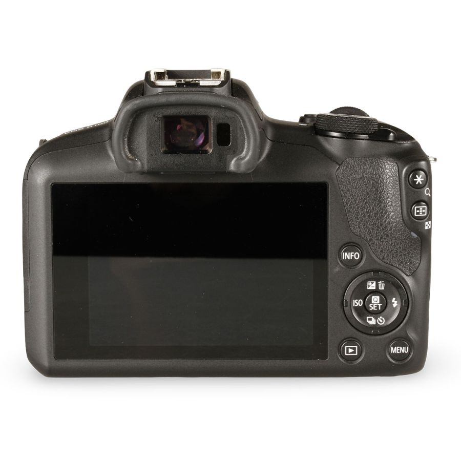 Câmera mirrorless Canon EOS R100 com lente RF-S 18-45mm IS STM - USADO