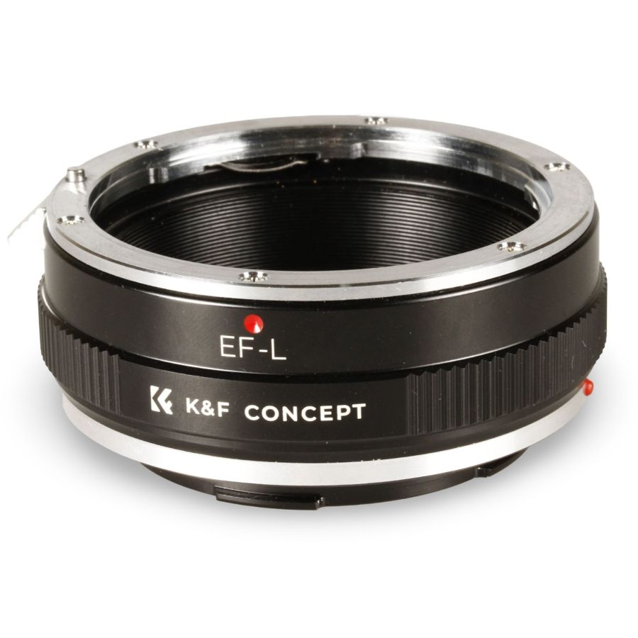 Adaptador K&F EF-L Canon EF para L-Mount (lente EF em cameras baioneta L) - USADO