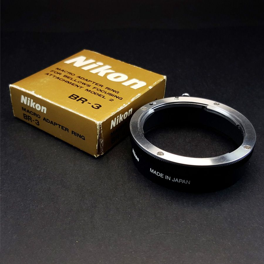 Anel adaptador Nikon BR-3 - Montagem Nikon F para filtro 52mm (PRETO)