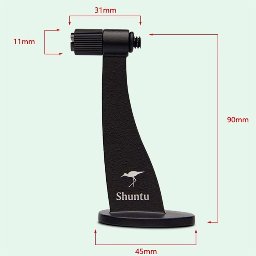 Adaptador Shuntu para binóculo em tripé