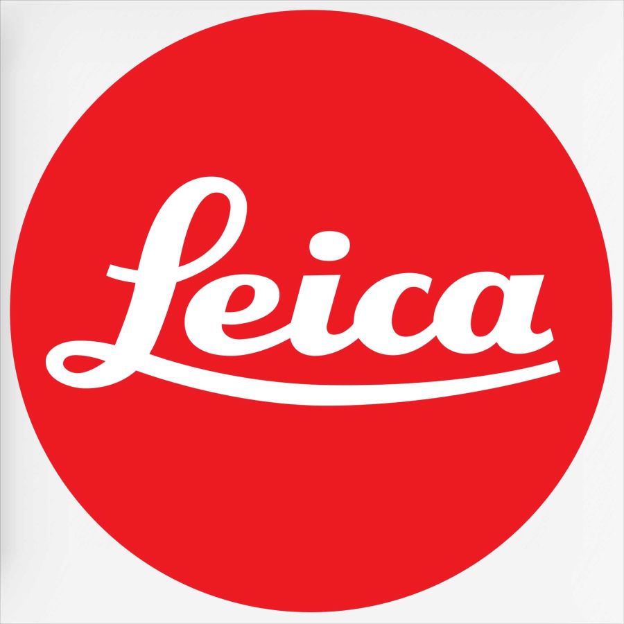 Conjunto de adesivos com logotipo Leica