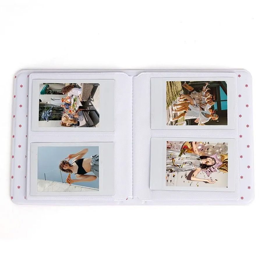 Álbum de fotos Pieces of Moment para instax mini - comporta 64 fotos (Lilás)