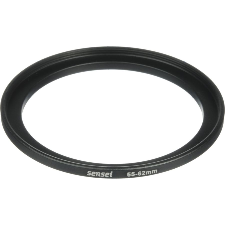 Anel adaptador Step-Up Sensei 55-62mm para filtro de lente