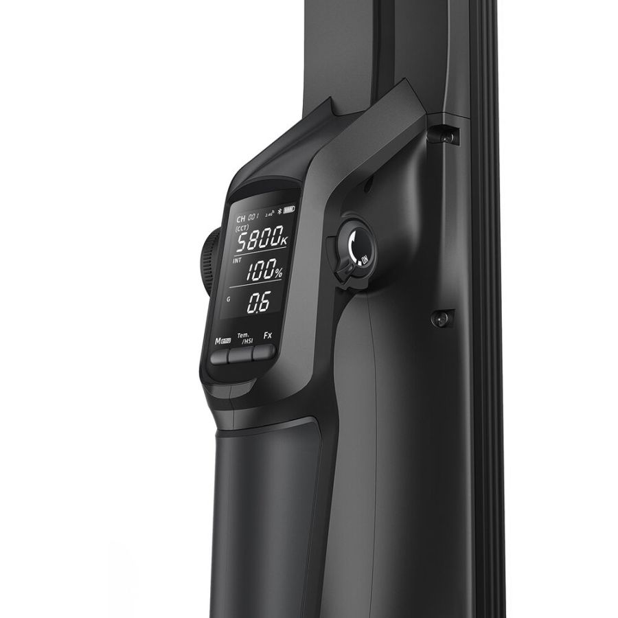 Bastão de LED RGB Yongnuo YN660LED com 2 baterias, carregador duplo e fonte de alimentação