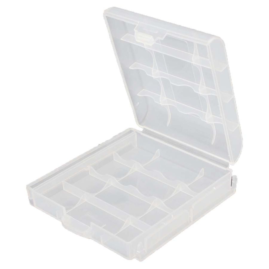 Estojo para 4 pilhas AA ou AAA