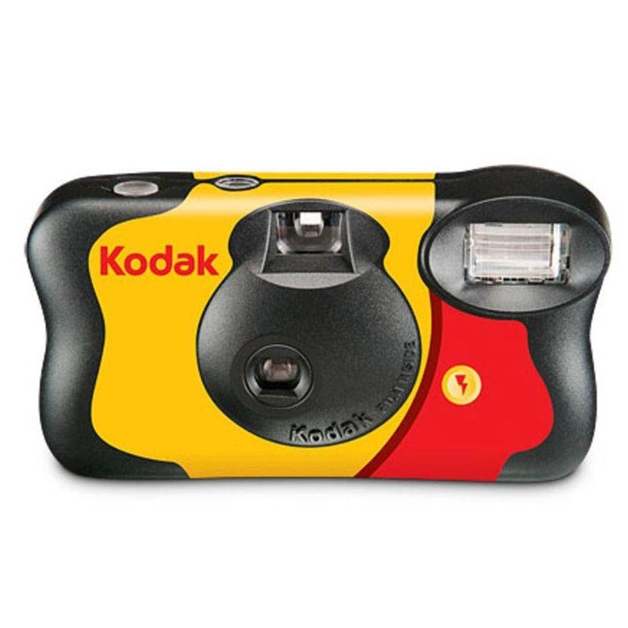 Câmera analógica 35mm descartável Kodak FunSaver ISO 800 39 exposições