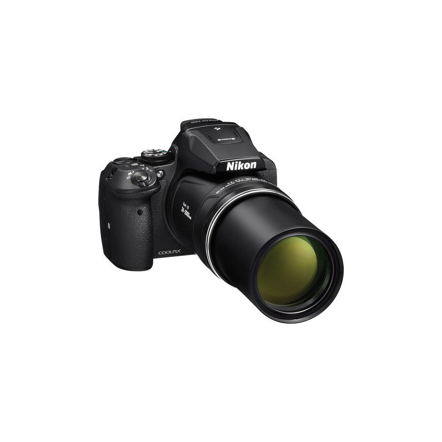 Câmera Nikon Coolpix P900 com zoom óptico de 83x