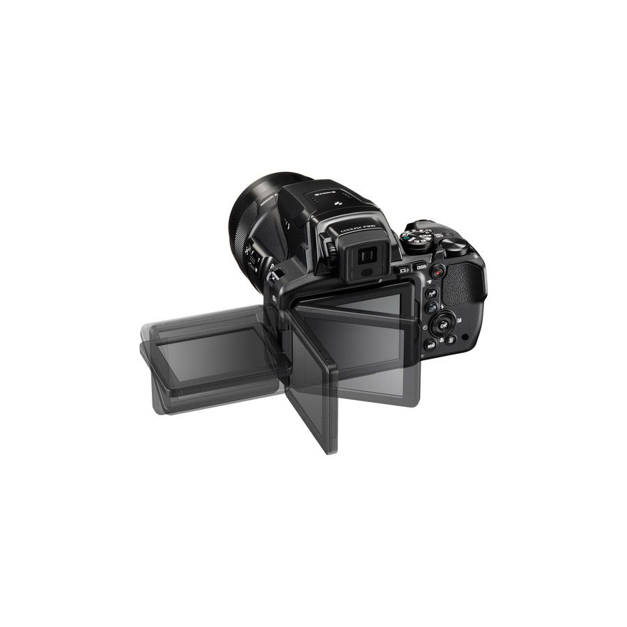 Câmera Nikon Coolpix P900 com zoom óptico de 83x