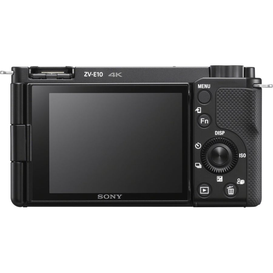 Câmera mirrorless Sony ZV-E10 com lente PZ E 16-50mm OSS + Gaiola SmallRig 3538B