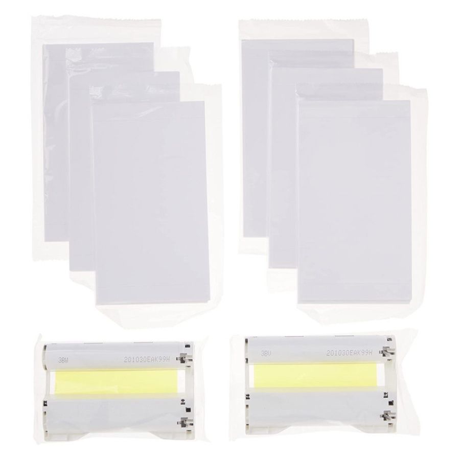 Kit papel e tinta Canon RP-108 para impressoras SELPHY (108 folhas)