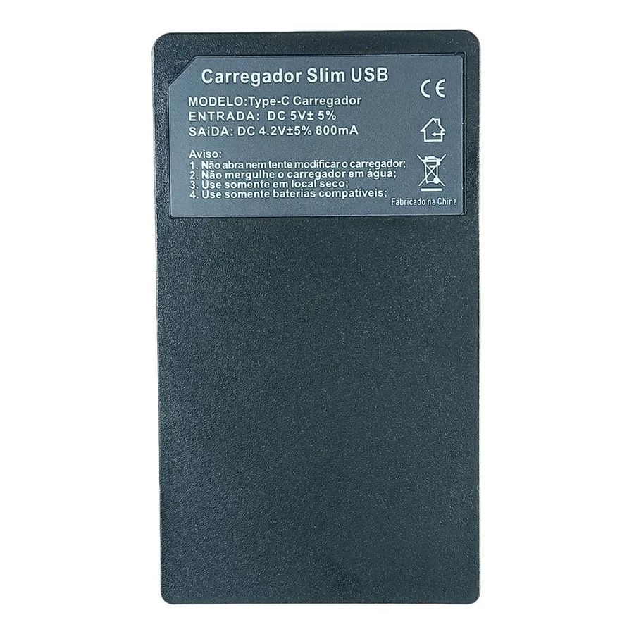 Carregador de bateria NP-BG1/NP-FG1 FotoParts USB-C