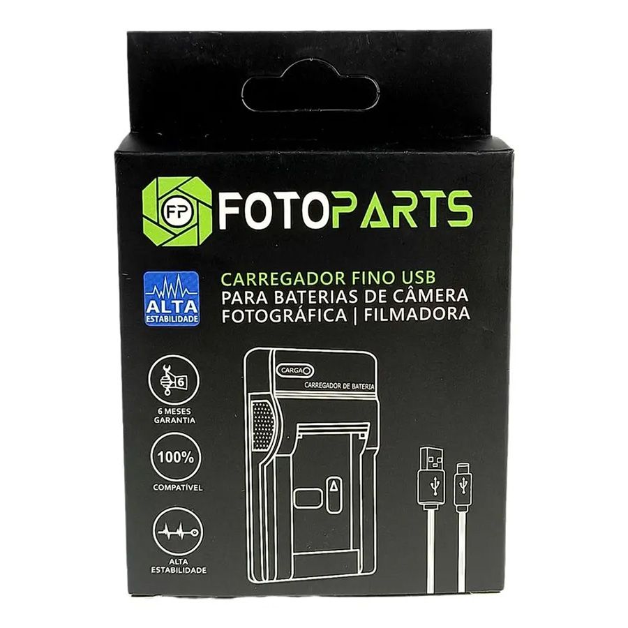 Carregador de bateria NP-BG1/NP-FG1 FotoParts USB-C