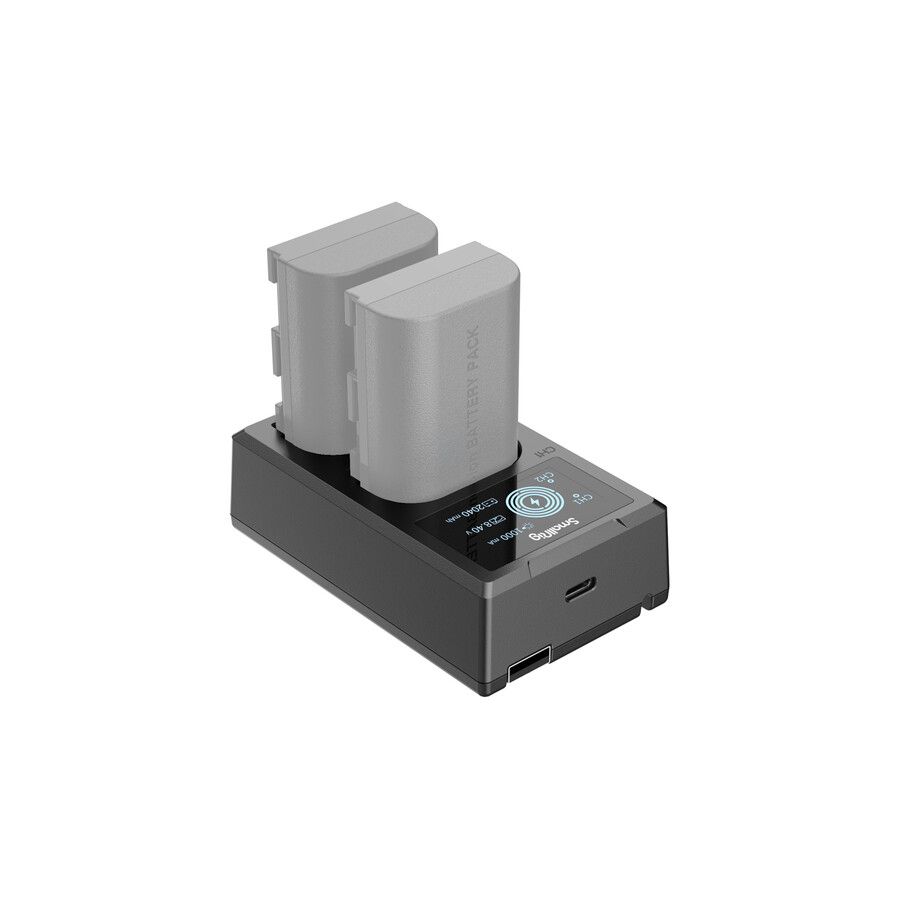 Carregador duplo SmallRig 4084 para baterias LP-E6NH