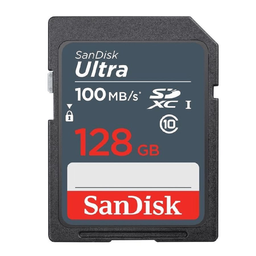 Cartão SDXC Sandisk UHS-I Ultra 128GB - 100MB/s