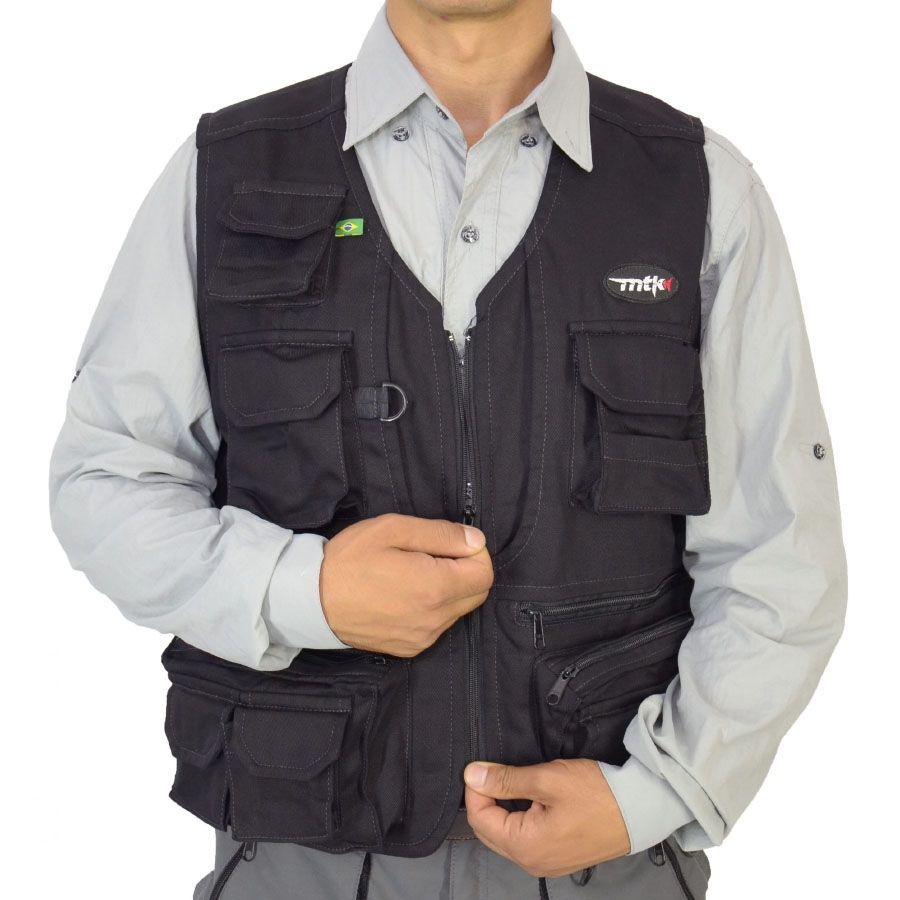 Colete MTK Max - Preto (Tamanho M)