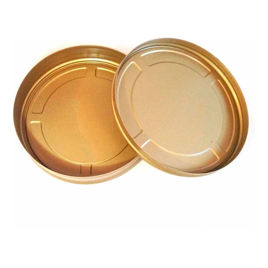 Lata metálica para rolo de filme 35mm (VAZIA)