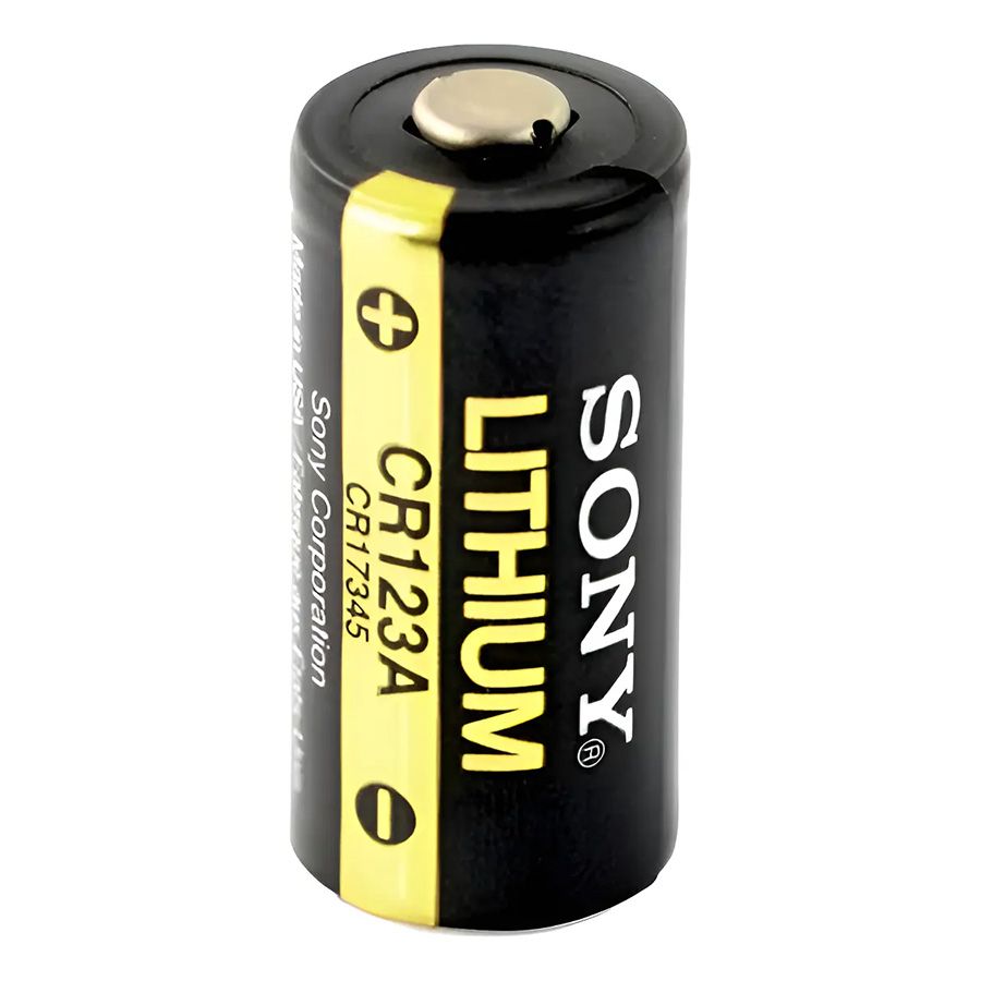 Pilha de lítio Sony CR123A 3V