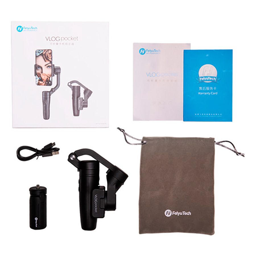 Estabilizador Feiyutech Vlog pocket para smartphone (preto)