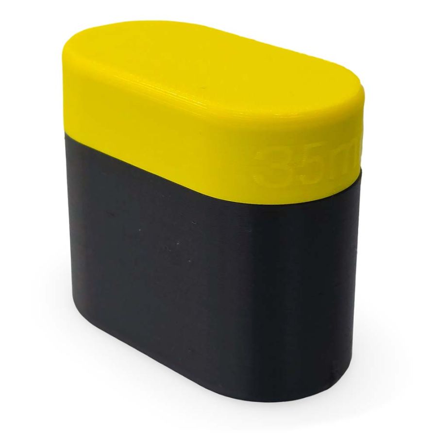 Estojo de plástico TD-35B para 2 rolos de filme 35mm