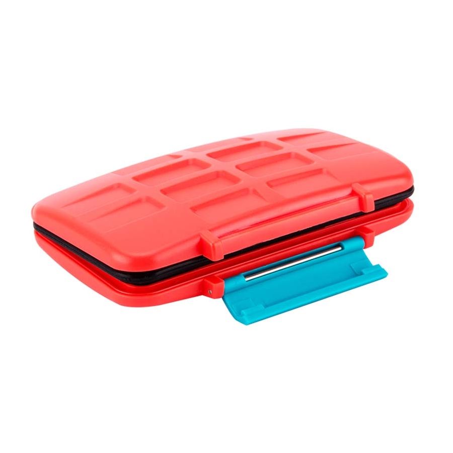 Estojo rígido JJC MC-NSMSD16 para cartucho de Nintendo Switch e cartão microSD (Laranja)