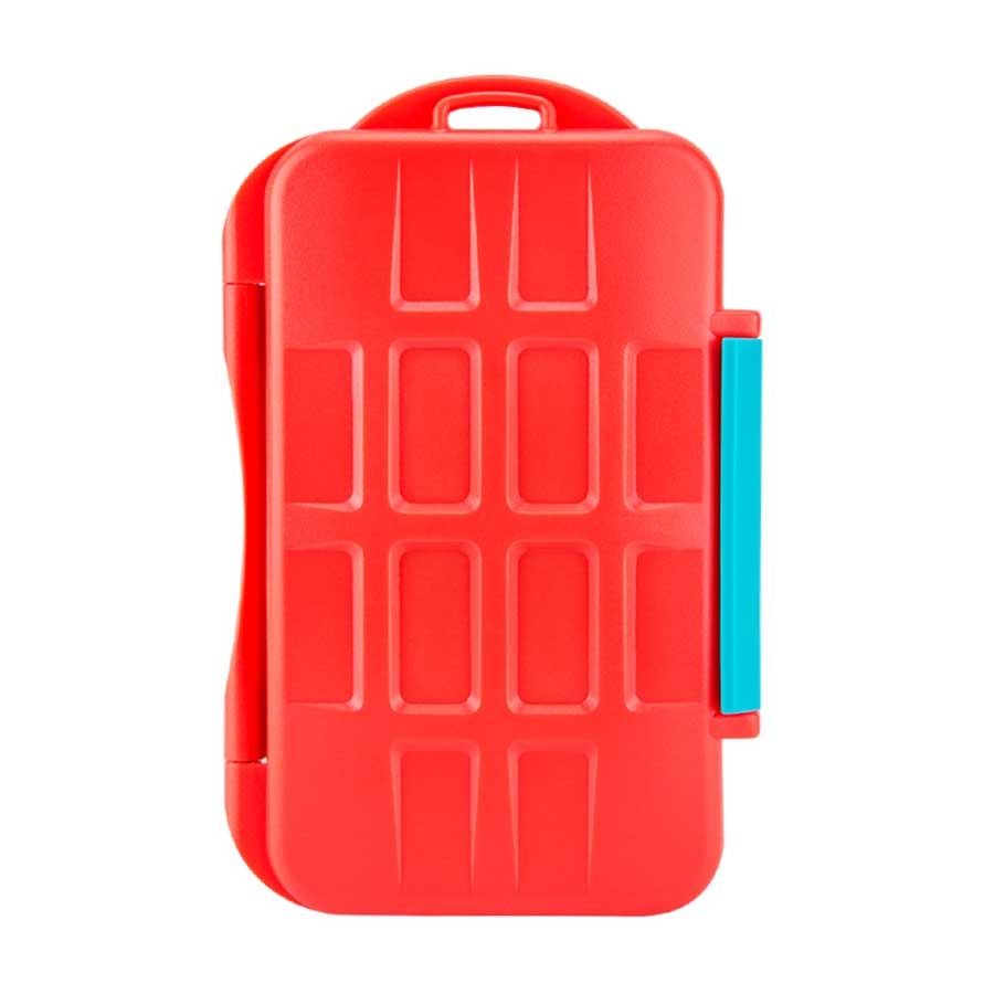 Estojo rígido JJC MC-NSMSD16 para cartucho de Nintendo Switch e cartão microSD (Laranja)