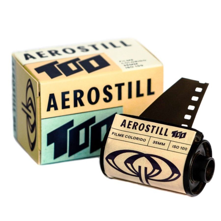 Filme fotográfico 35mm Aerostill 100 ISO 100 Colorido 30 poses (REBOBINADO)