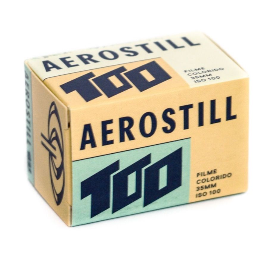 Filme fotográfico 35mm Aerostill 100 ISO 100 Colorido 30 poses (REBOBINADO)
