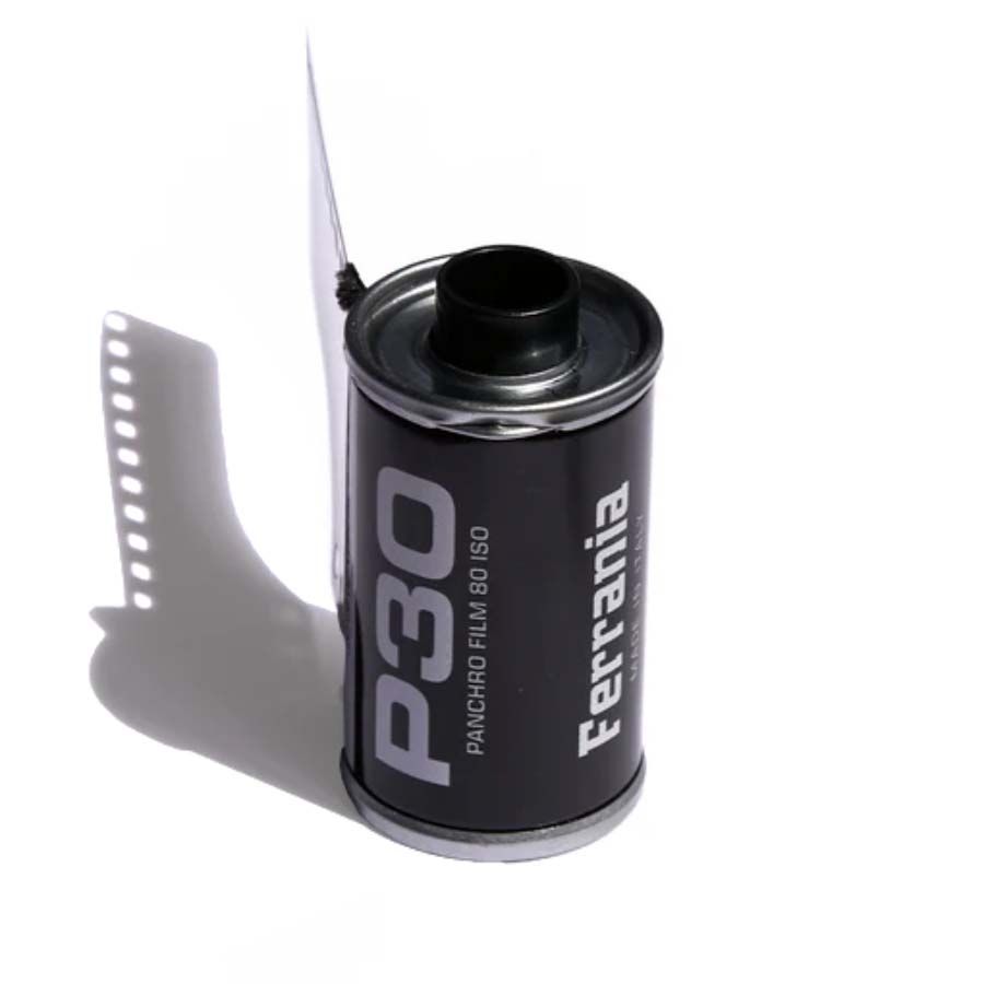 Filme fotográfico 35mm Ferrania P30 ISO 80 Preto e Branco 36 poses