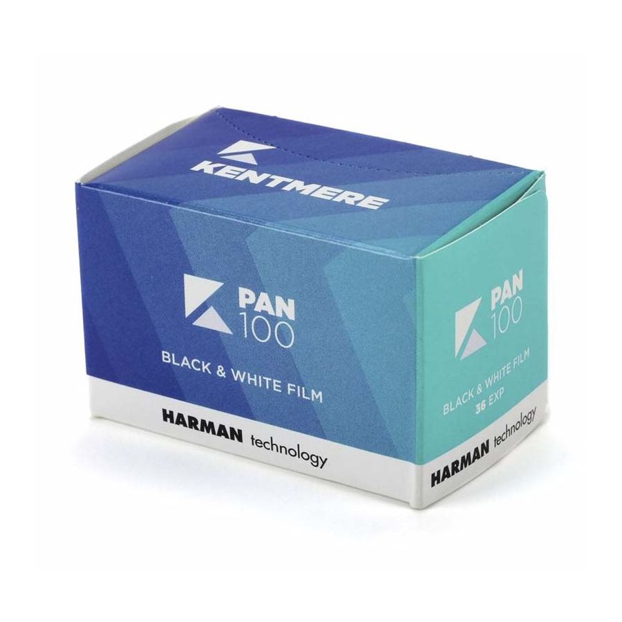 Filme fotográfico 35mm Kentmere Pan ISO 100 Preto e Branco 36 poses