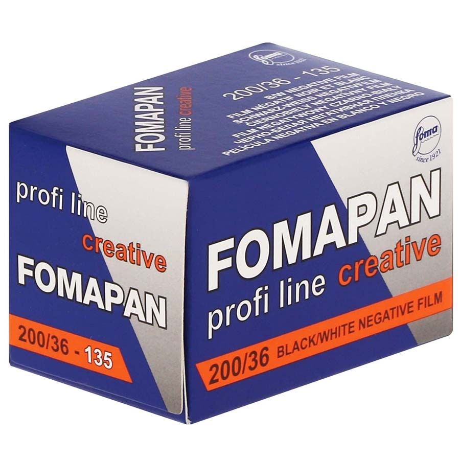 Filme fotográfico 35mm Fomapan Creative ISO 200 Preto e Branco 36 poses