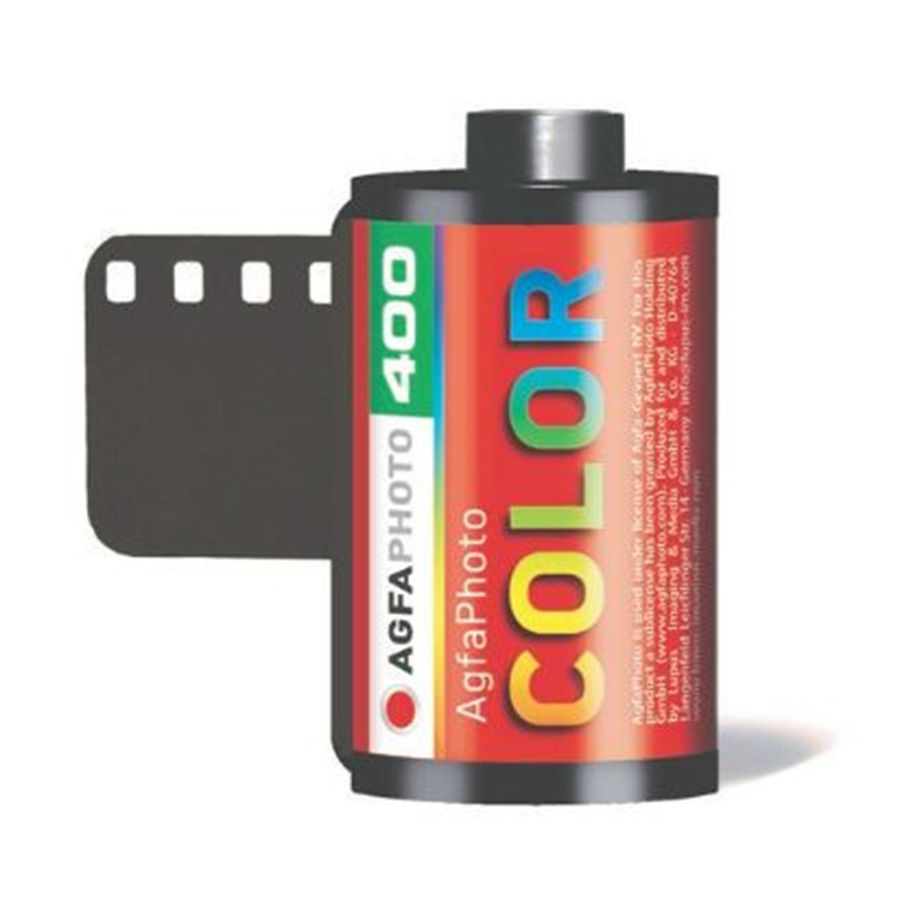 Filme fotográfico 35mm AgfaPhoto Color ISO 400 Colorido 24 poses