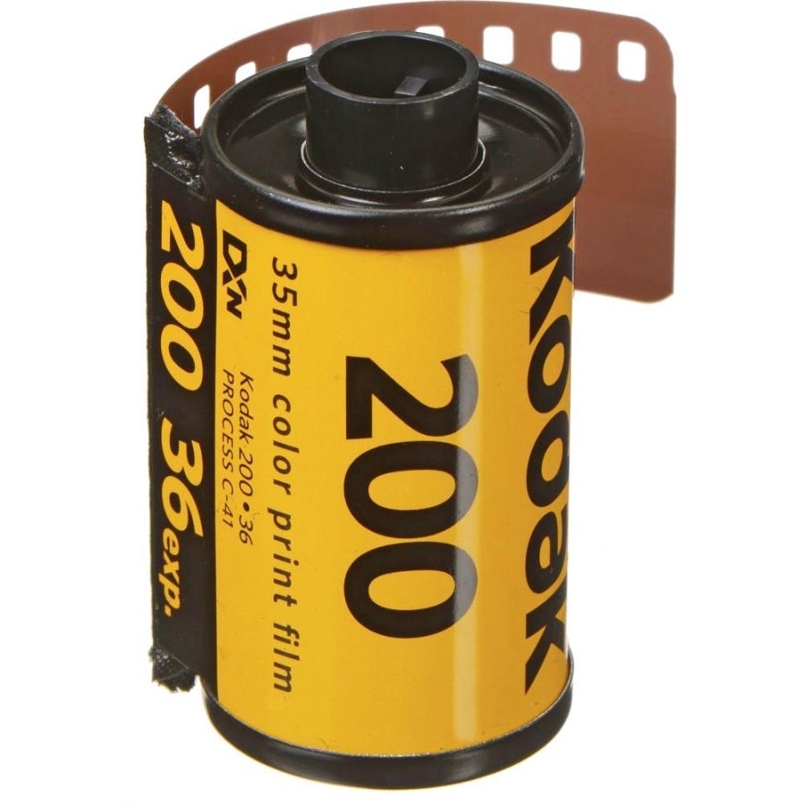 Filme fotográfico 35mm Kodak Gold ISO 200 Colorido 36 poses