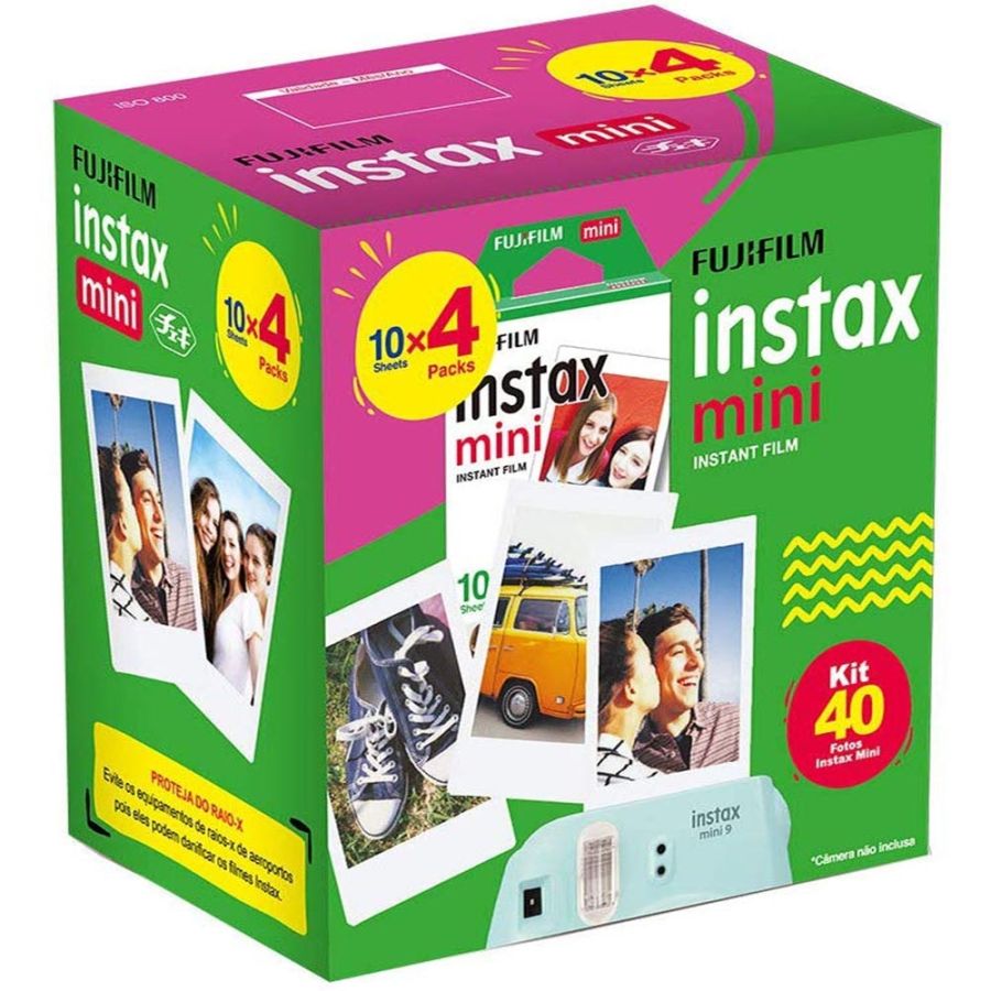 Filme Instantâneo Fujifilm instax mini 40 fotos