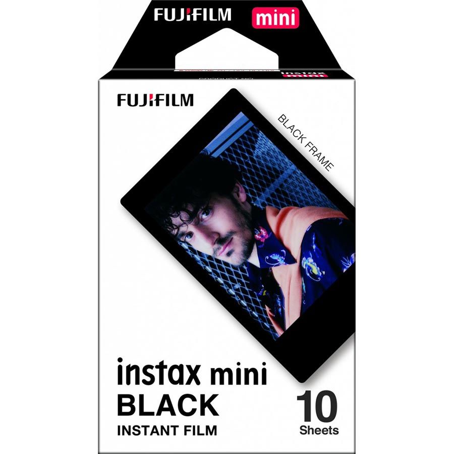 Filme Instantâneo Fujifilm instax mini BLACK (10 fotos)