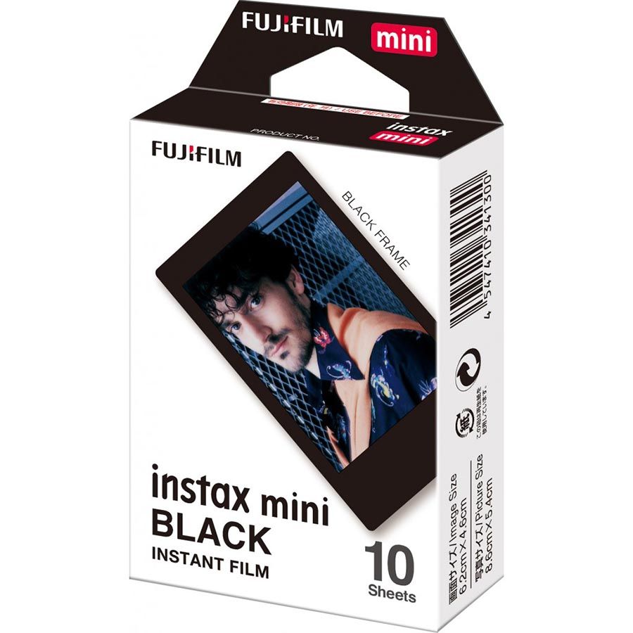 Filme Instantâneo Fujifilm instax mini BLACK (10 fotos)