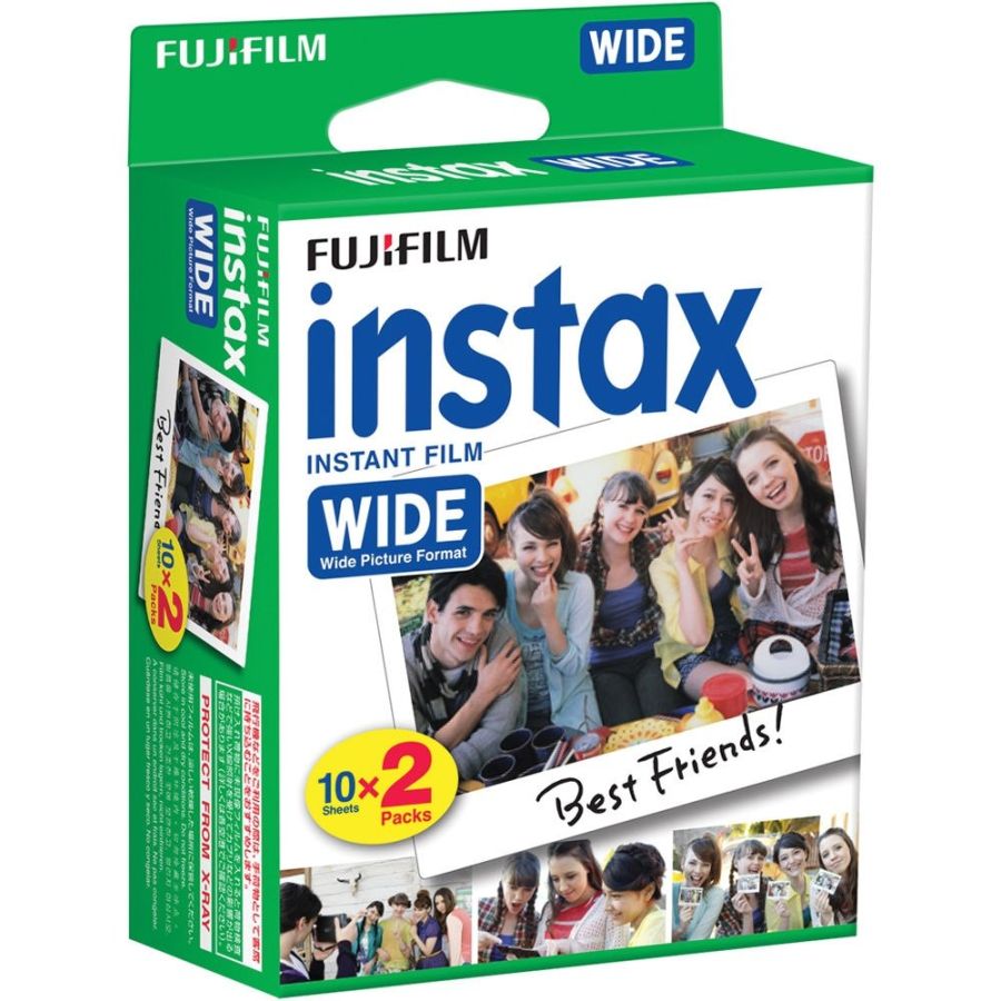 Filme Instantâneo Fujifilm Instax Wide (20 fotos)