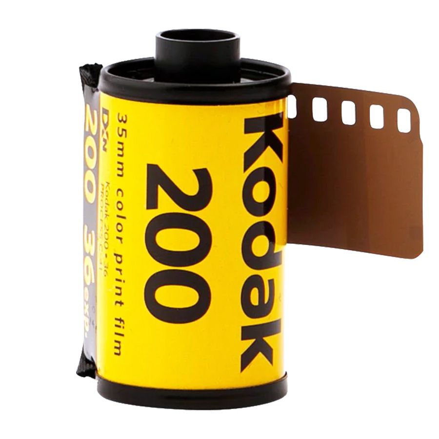 Câmera analógica compacta 35mm Kodak Ektar H35N (AZUL) + Filme Kodak Gold 36 poses