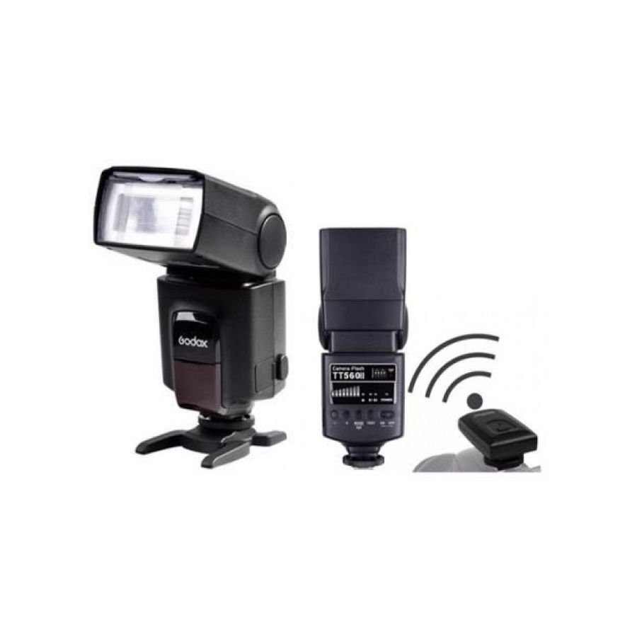 Flash Godox Thinklite TTL TT560 II com radioflash