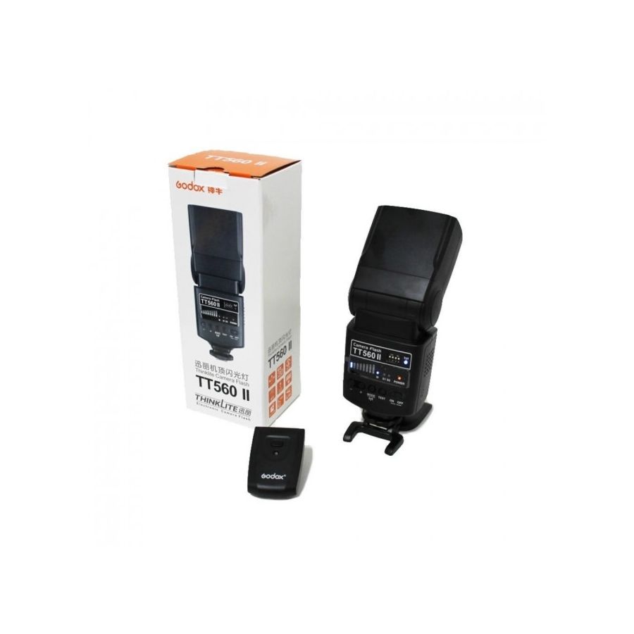 Flash Godox Thinklite TTL TT560 II com radioflash
