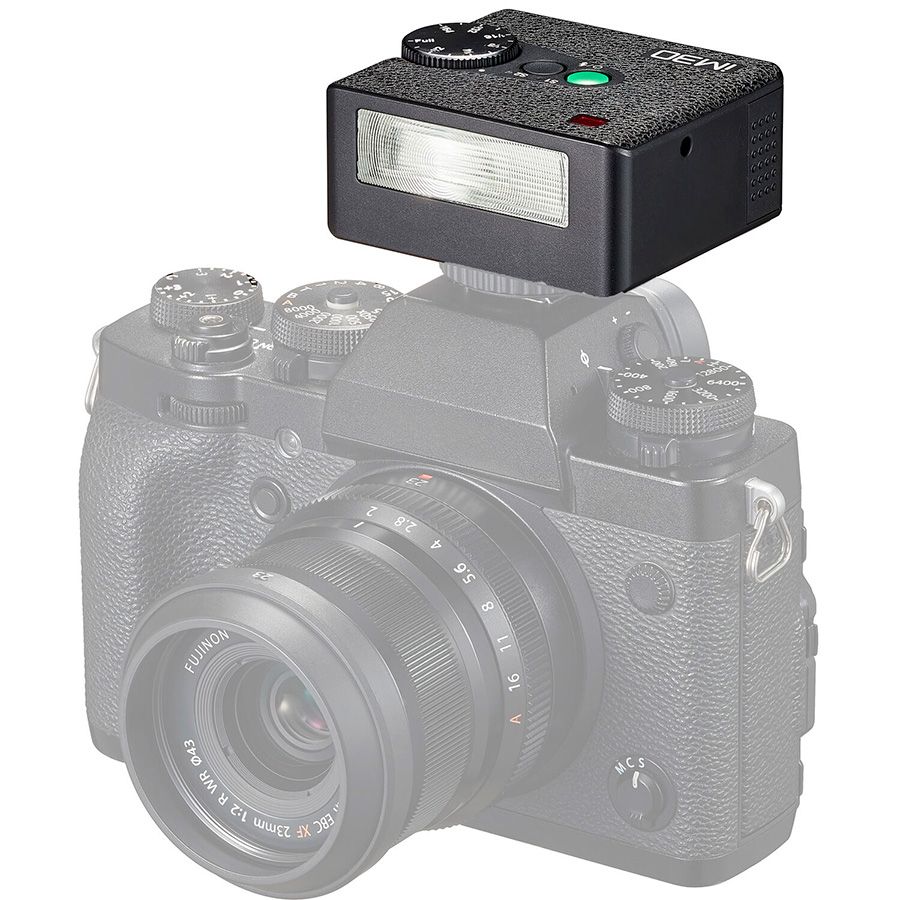 Flash retrô Godox iM30 para câmeras fotográficas