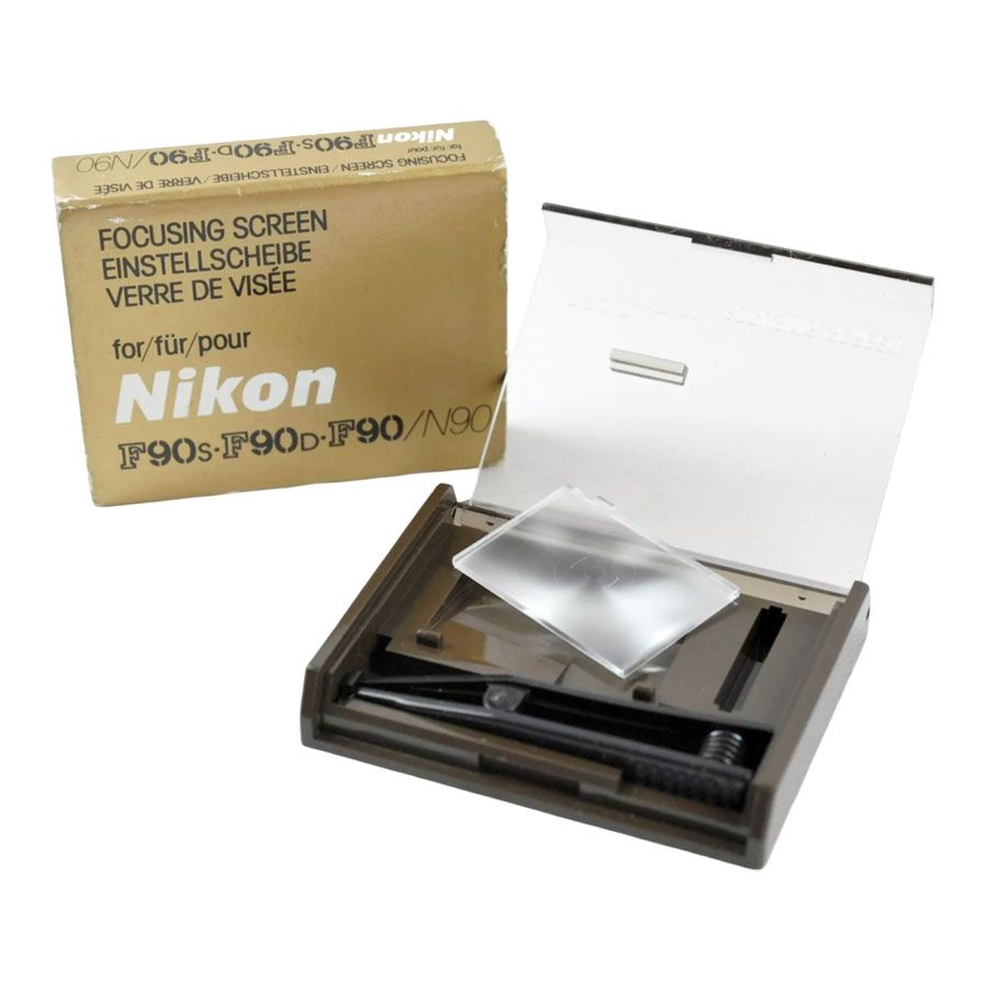 Tela de foco Nikon Tipo E para câmeras F90 e N90