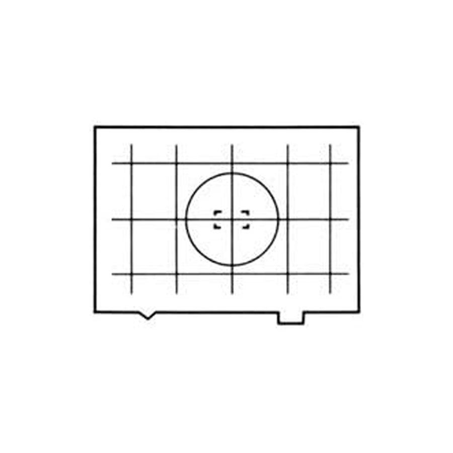Tela de foco Nikon Tipo E para câmeras F90 e N90