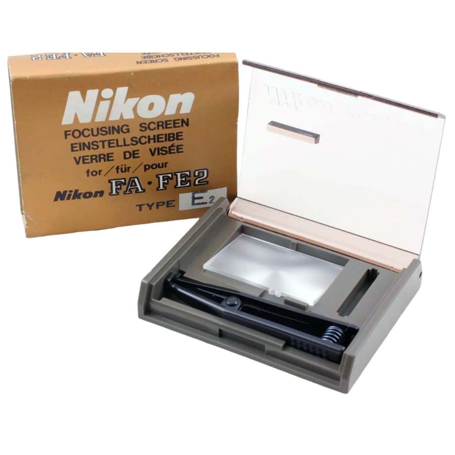 Tela de foco Nikon Tipo E2 para câmeras FA e FE2