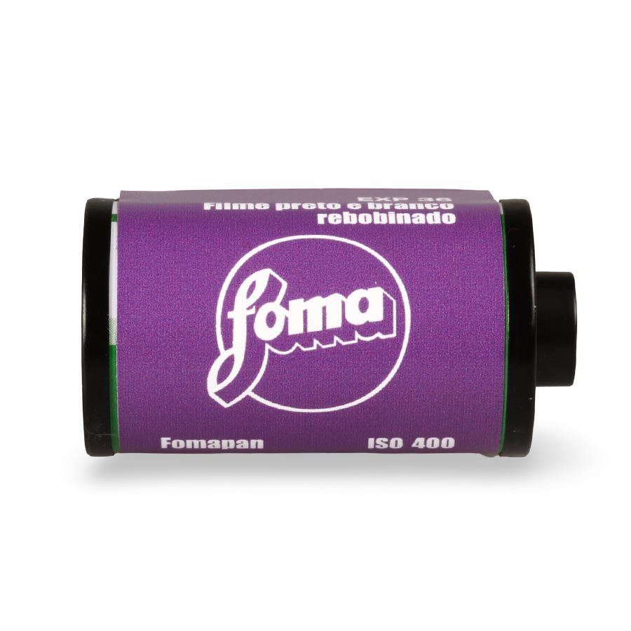 Filme fotográfico 35mm Fomapan Action ISO 400 Preto e Branco 36 poses (REBOBINADO)