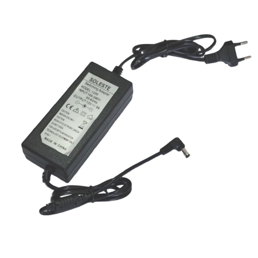Fonte de energia Soleste LT-1250 12V 5A Bivolt
