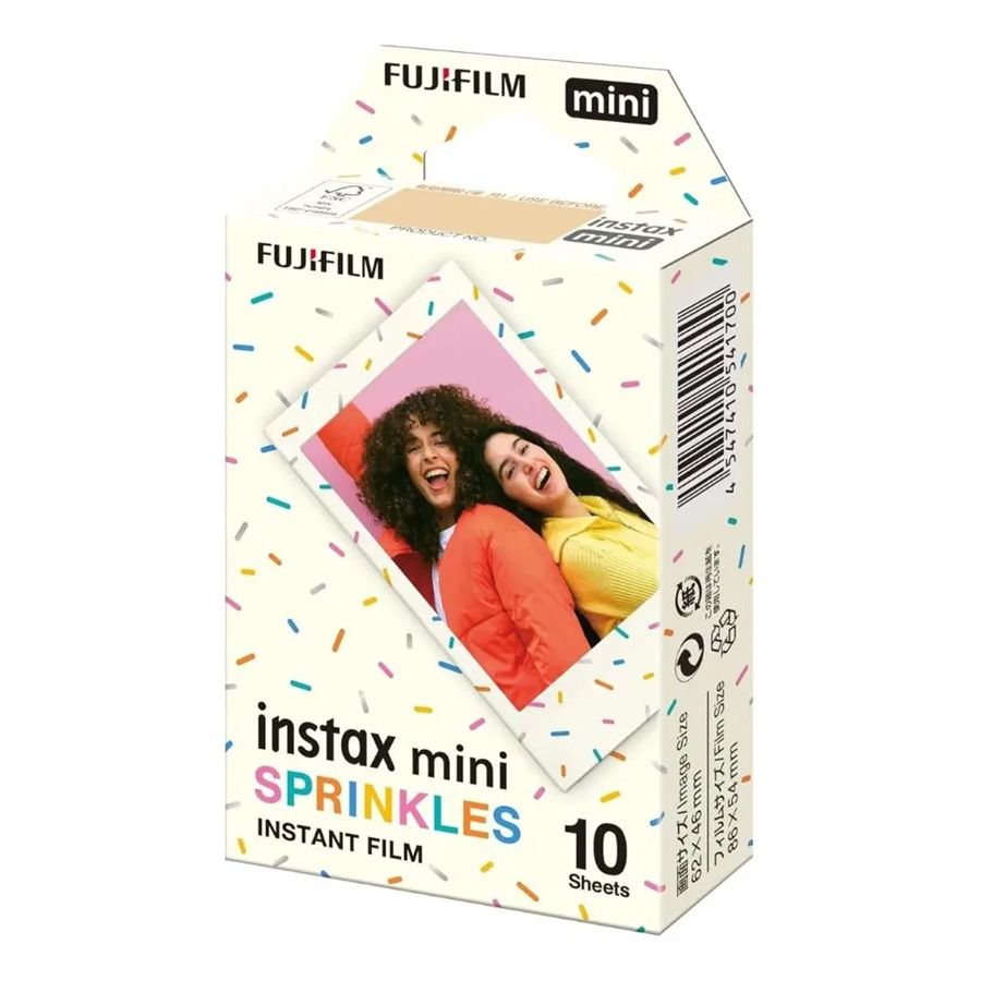 Filme instantâneo Fujifilm instax mini Sprinkles (10 fotos)