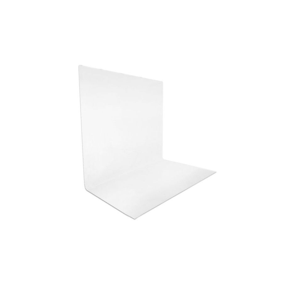 Fundo infinito de tecido Greika FV006-1016 para vídeo e fotografia em estúdio - 3x5 metros (BRANCO)