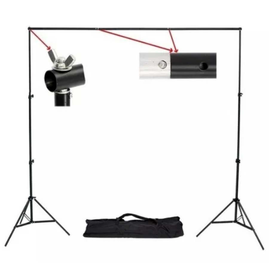 Suporte para fundo infinito Greika BJJ-2 (2,5 x 3m)